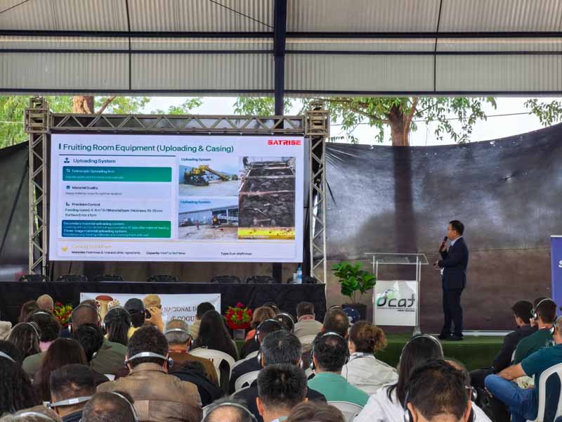 Satrise Highlights Mushroom Equipment Solutions at Brazil Industry Conference